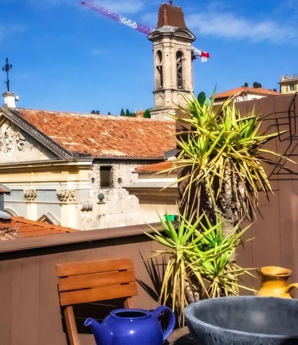 ニースDuplex, Jacuzzi, Terrasse Sur Les Toitsアパートメント エクステリア 写真